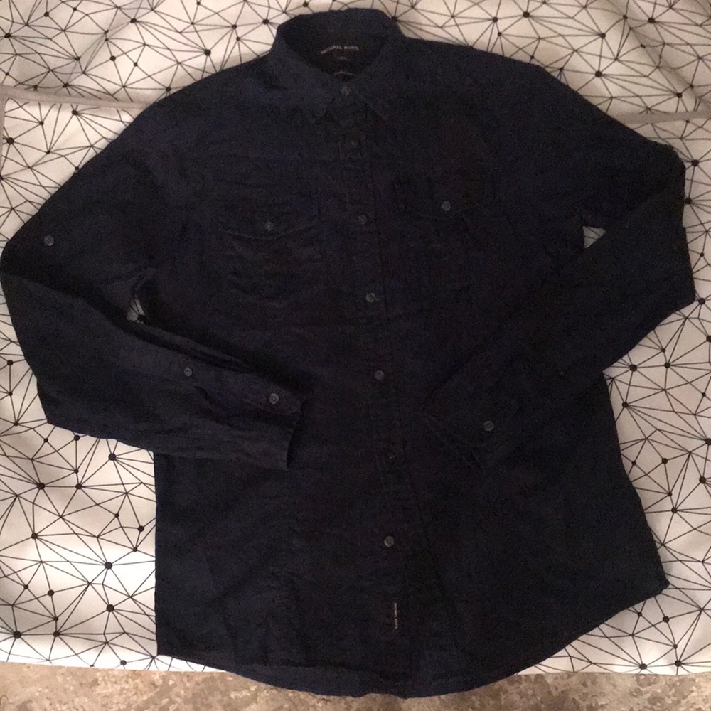 Michael Kors navy blue shirt